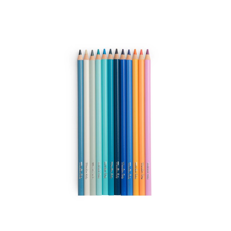 Moulin Roty – 12 crayons de couleurs explorateur – Image 3