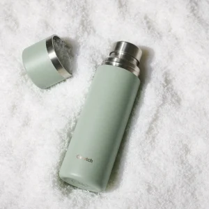 Qwetch – Thermos isotherme 750ml – Vert Tilleul