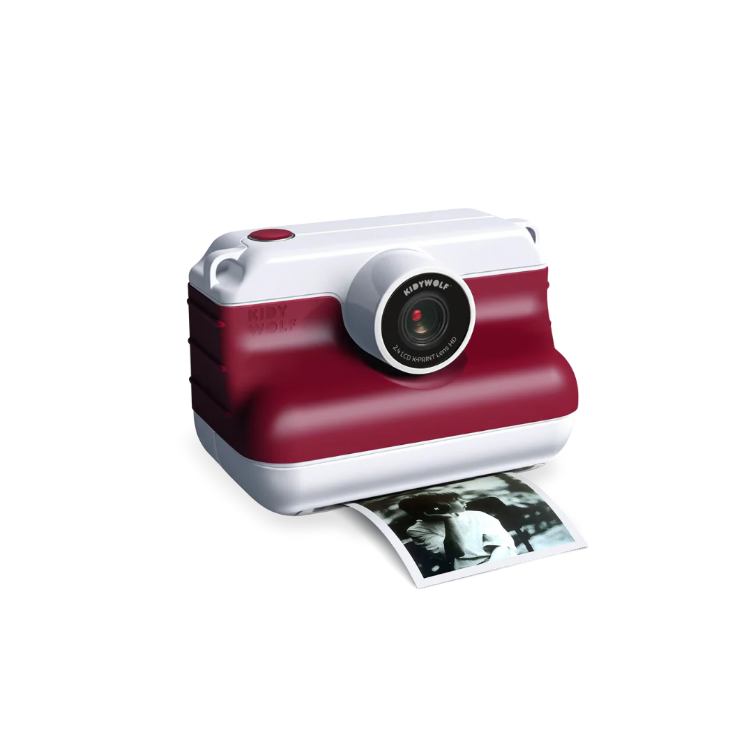 Kidywolf – Appareil photo K-print – Rouge – Image 4