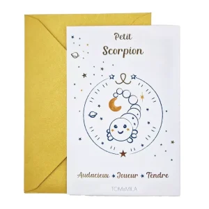 Tom & Mila – Carte de vœux – Signe astrologique