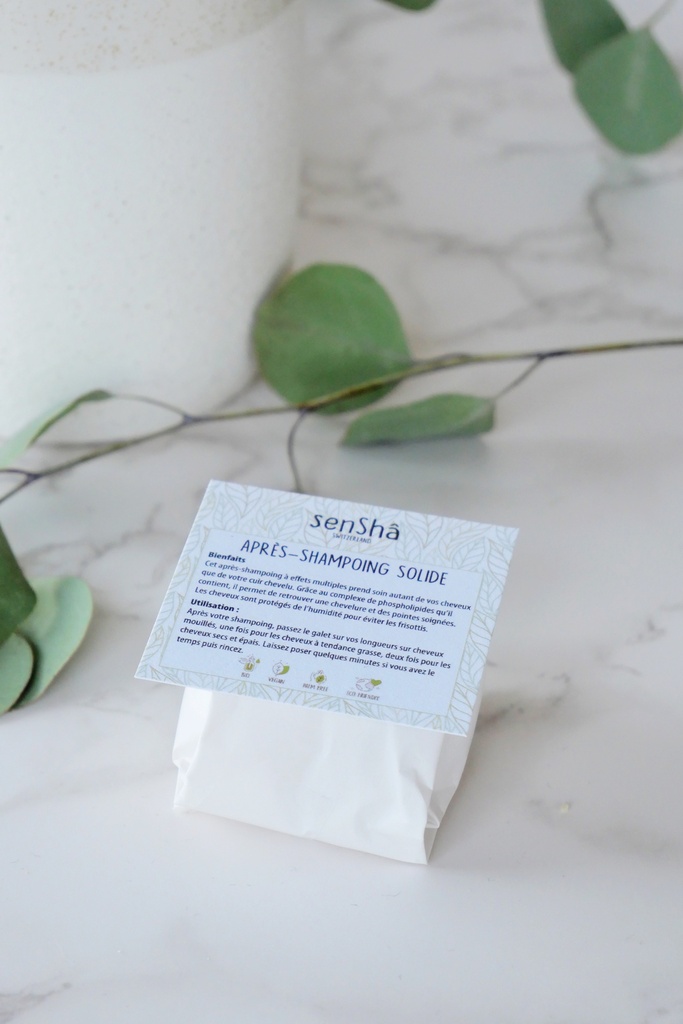 SenShâ – Après-shampoing solide 35gr – Image 2