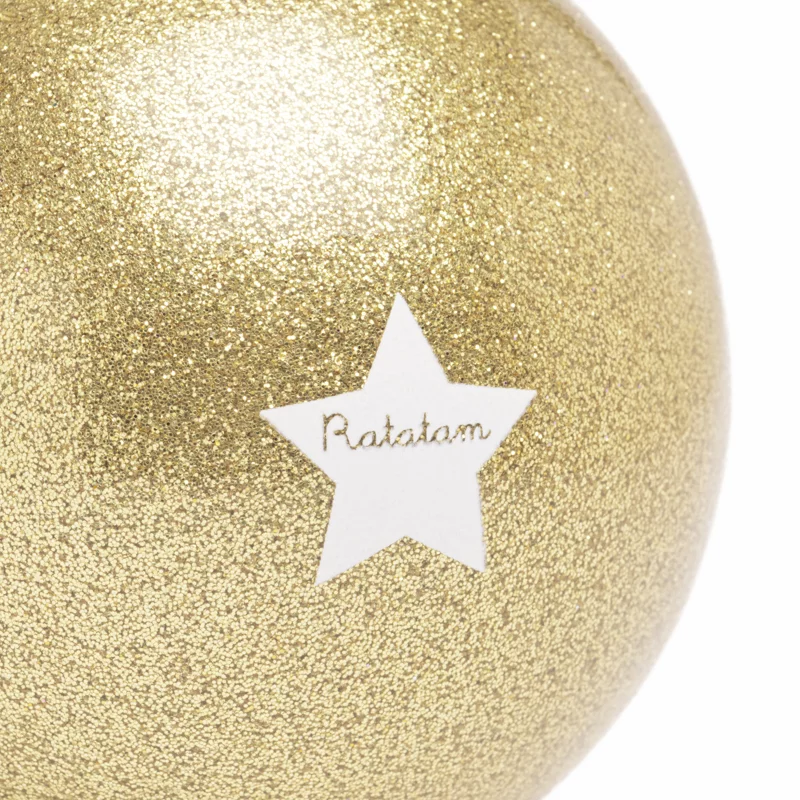 Ratatam – Ballon mouton 10 cm – Doré pailleté – Image 7