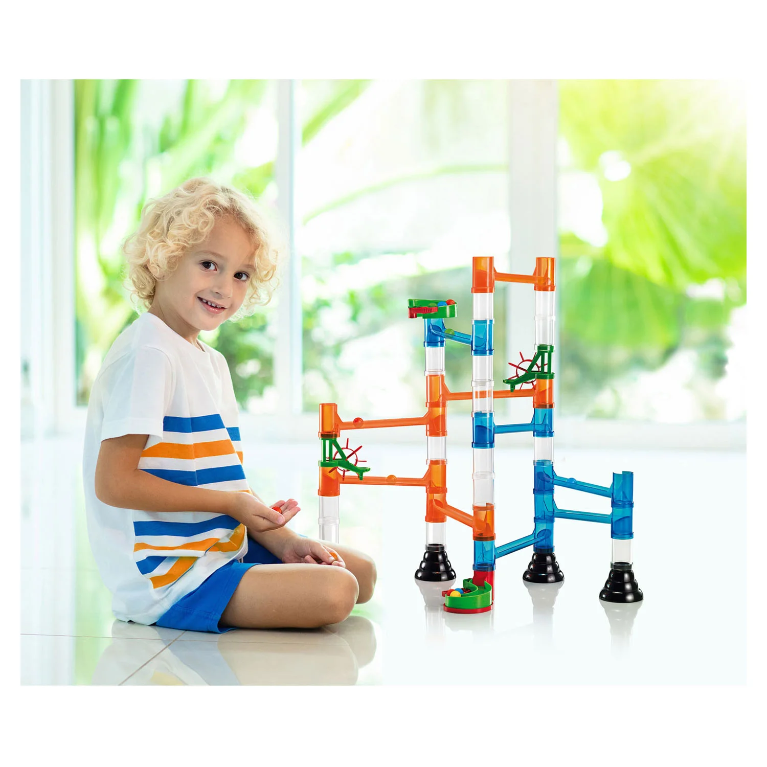 Migoga marble run transparent circuits de billes -Quercetti – Image 3
