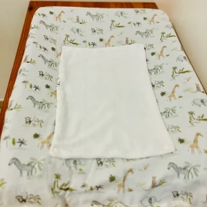 Housse matelas à langer Savane