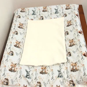 Housse matelas à langer Forêt