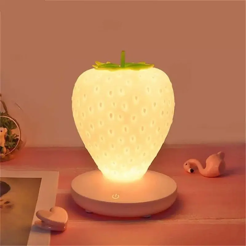 Lampe Chevet Enfant En Forme De Fraise – Image 4