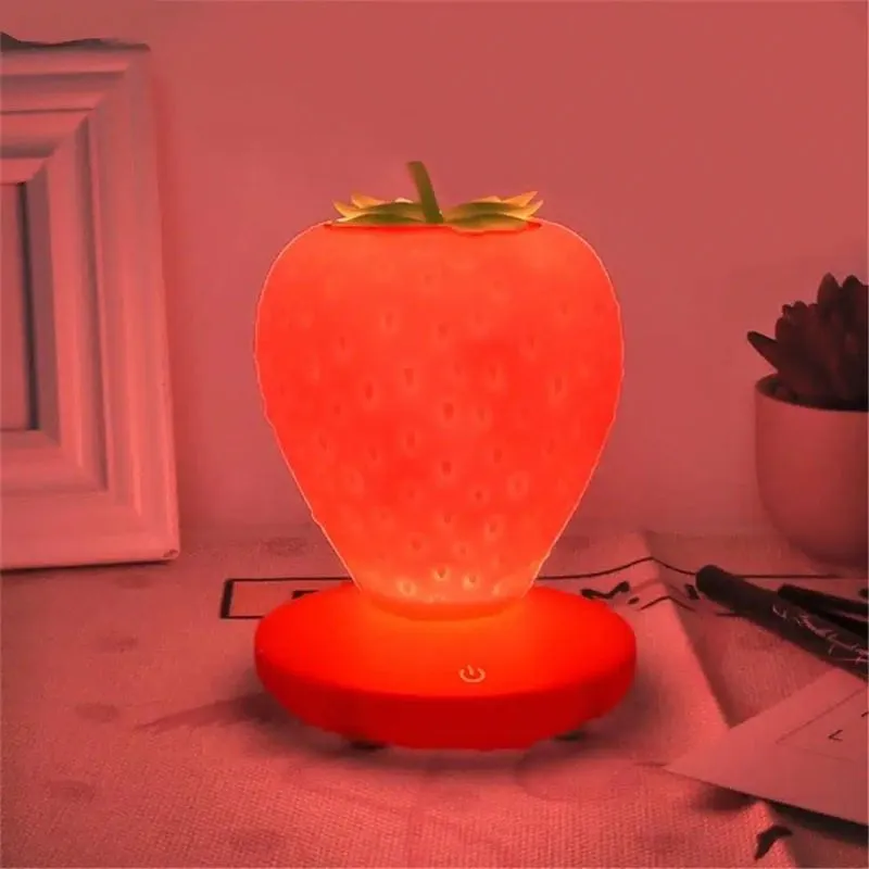 Lampe Chevet Enfant En Forme De Fraise – Image 5