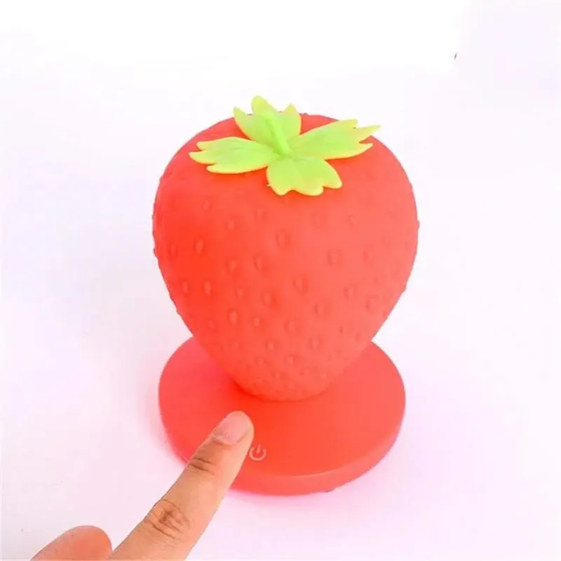 Lampe Chevet Enfant En Forme De Fraise – Image 2