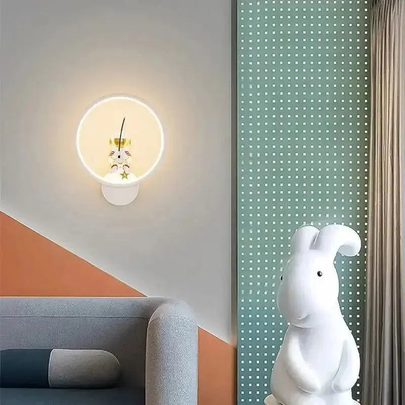 Lampe Astronaute Applique Murale Ronde – Image 2