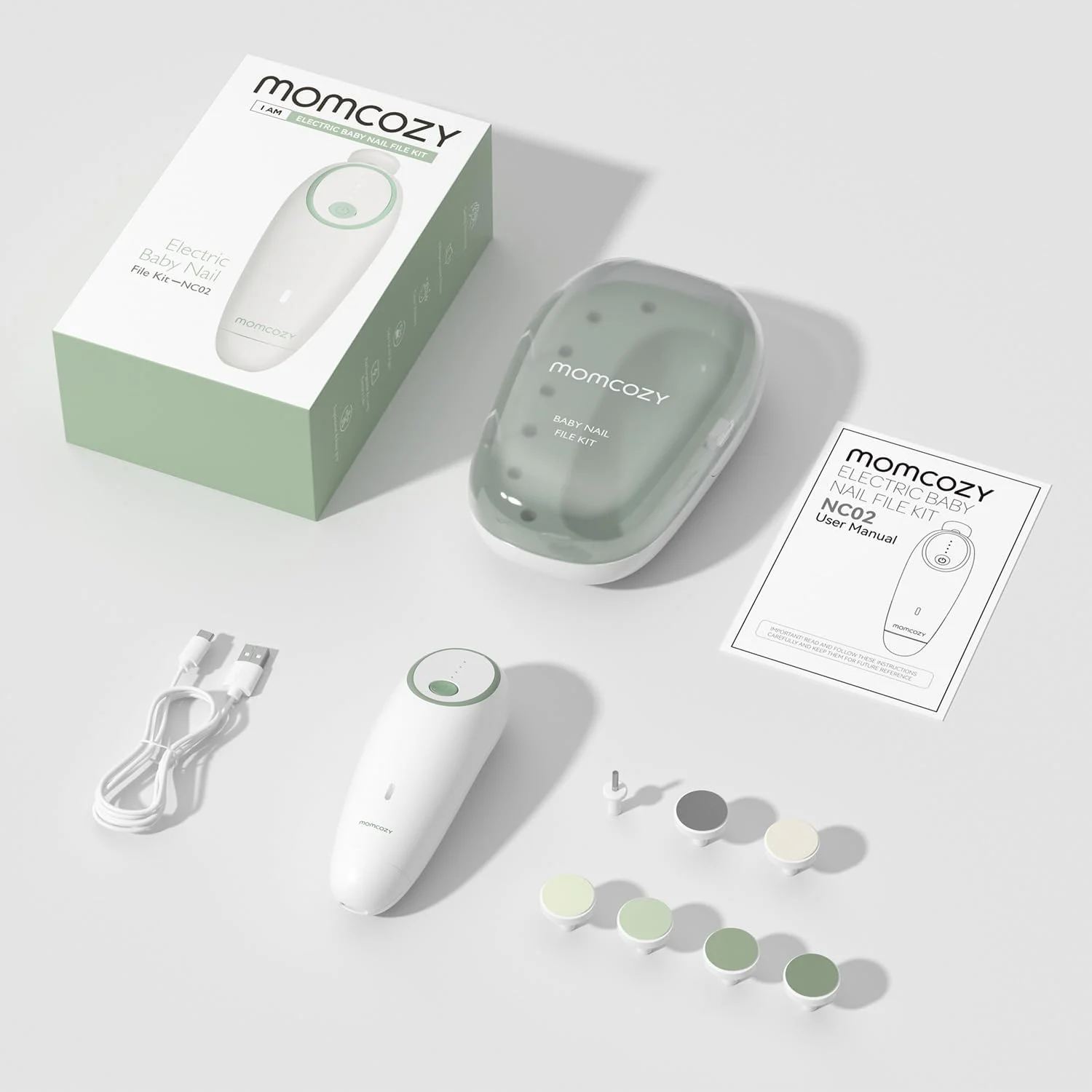 Lime à ongles électrique pour bébé – Momcozy – Image 5