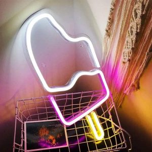 Murale Néon Glace Led