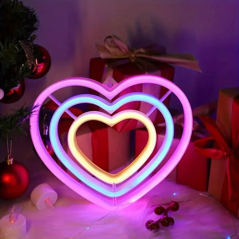 Neons Leds Double Coeur – Image 4