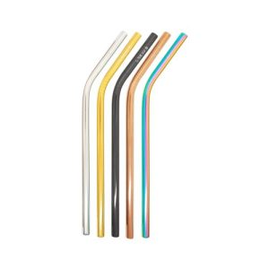 Paille réutilisable pour smoothie – Plusieurs couleurs
