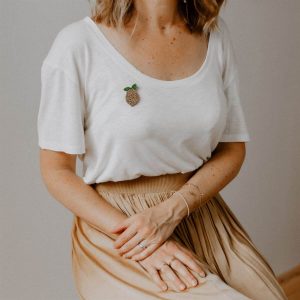 Les Petites Hirondelles – Pin&rsquo;s en feutrine pailletée