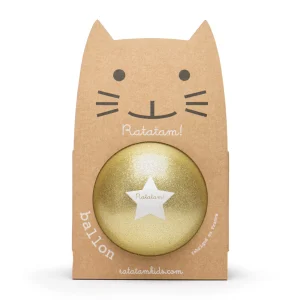 Ratatam – Ballon gum 15cm doré