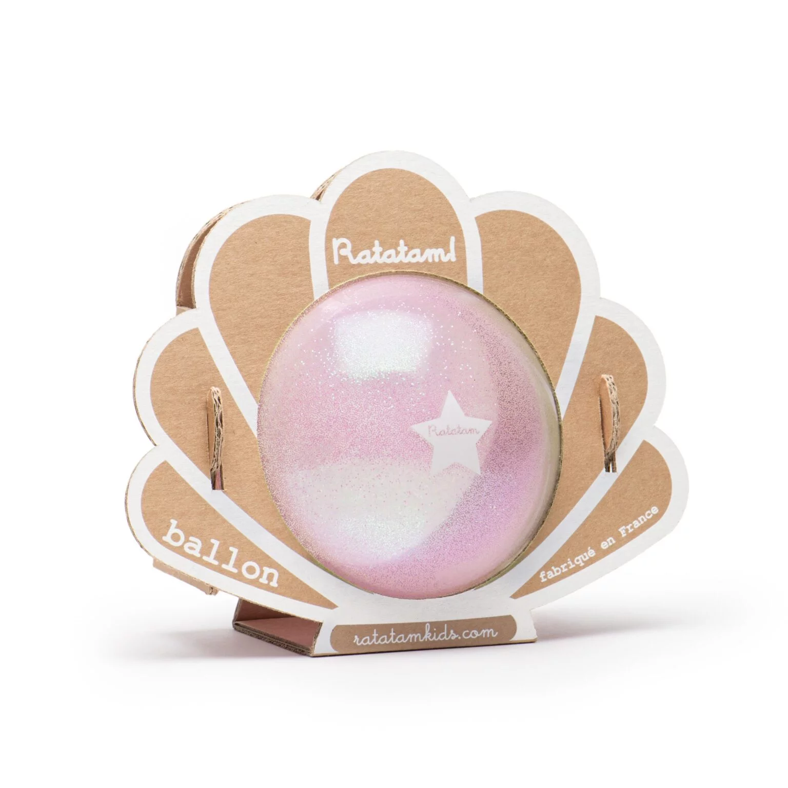 Ratatam – Ballon gum 15cm coquillage rose – Image 2