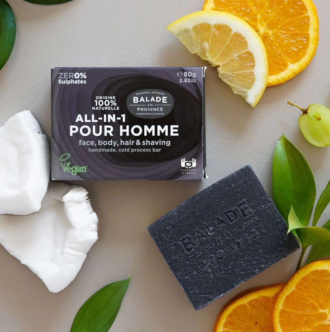 Balade en Provence – Savon tout en 1 pour homme 80gr