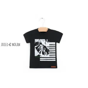 Jules & Nolan - vente finale - T-shirt - Noir