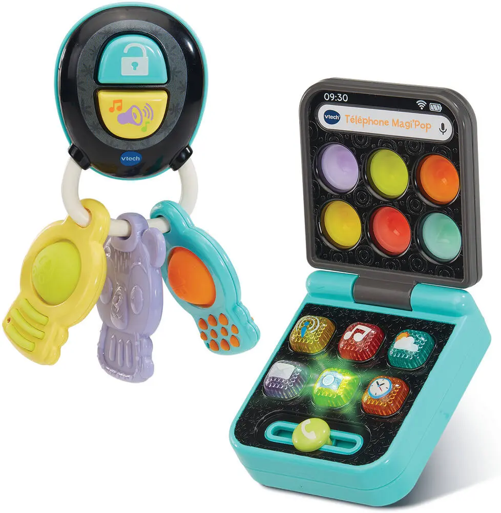 Coffret clés et téléphone magi’pop – Vtech