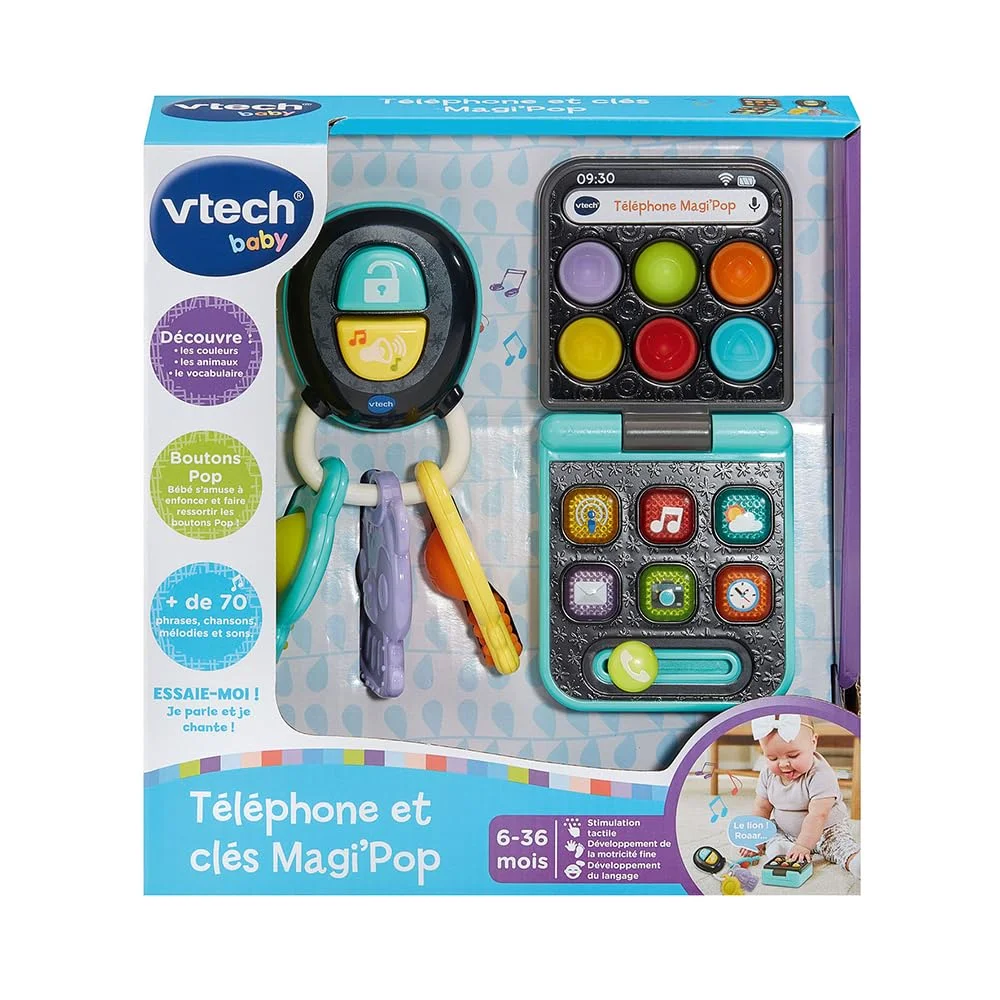 Coffret clés et téléphone magi’pop – Vtech – Image 5