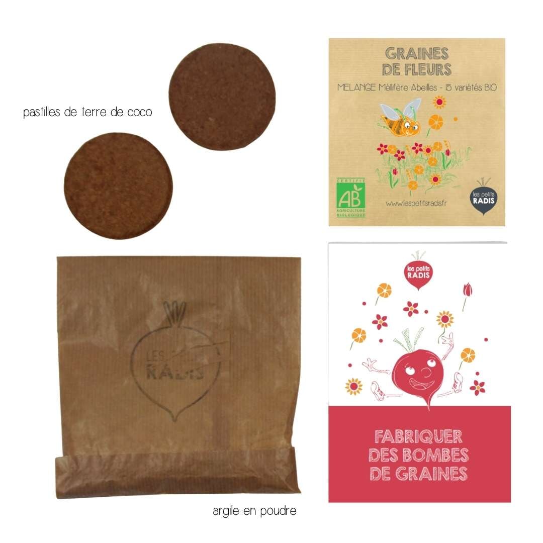 Les petits radis – Kit bombes de graines – Image 2