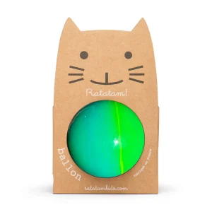 Ratatam – Ballon gum 15cm vert et jaune
