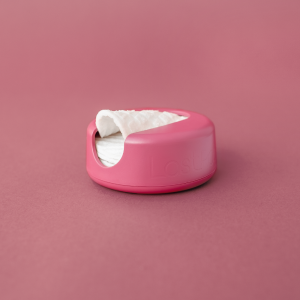 LastRound – Disques démaquillants réutilisables 7 pces – Rouge