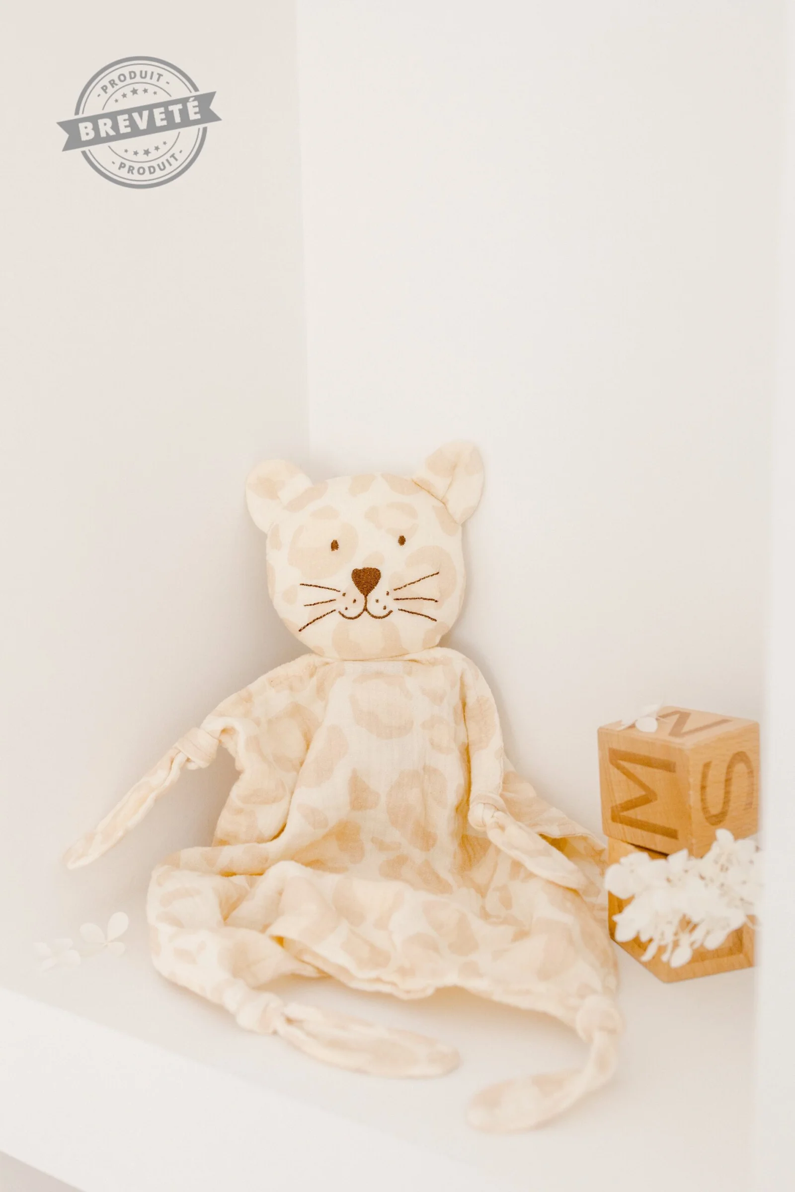 Plein Lune – Doudou Bola de grossesse – Léopard
