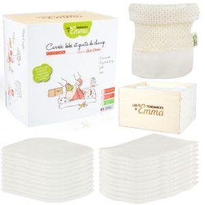 Les tendances d’Emma – Kit Eco Chou 15 pces – Coton bio biface