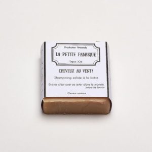 La petite fabrique – Shampoing solide à la bière « Cheveux au vent! »