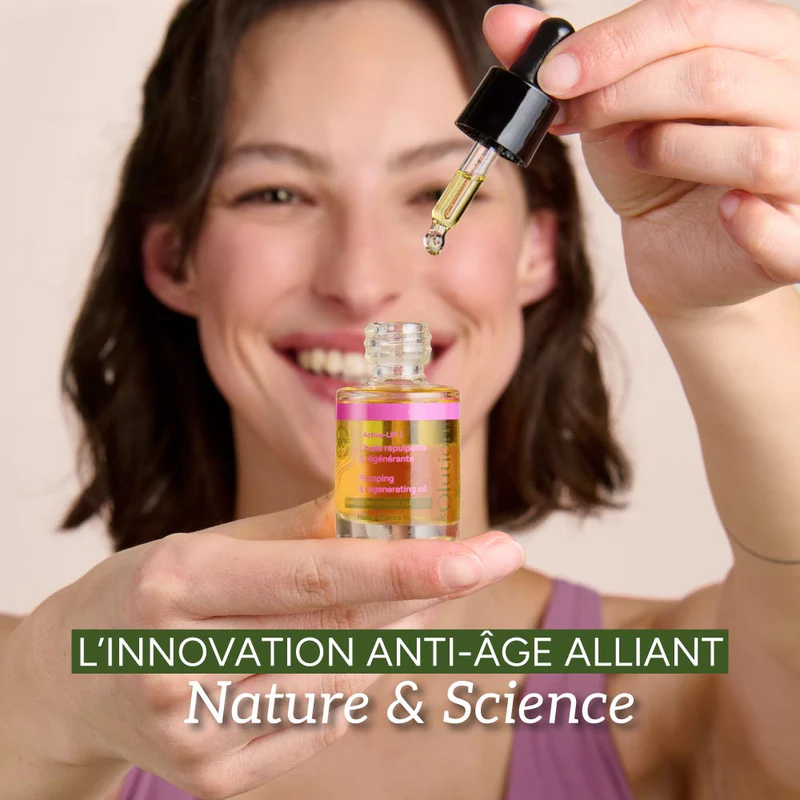 Oolution – Huile repulpante et régénératrice visage 15ml – Image 3