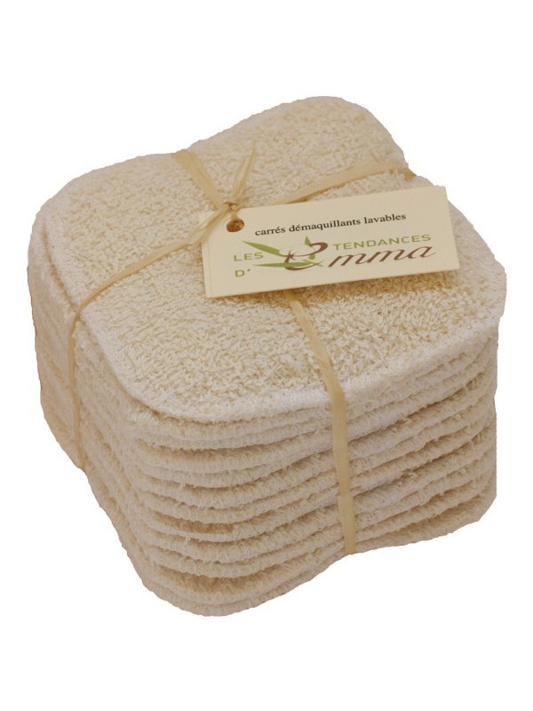 Les tendances d’Emma -Kit bois 15 lingettes démaquillantes + filet – Eucalyptus biface – Image 4