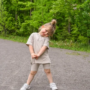 T-shirt oversized uni pour enfant