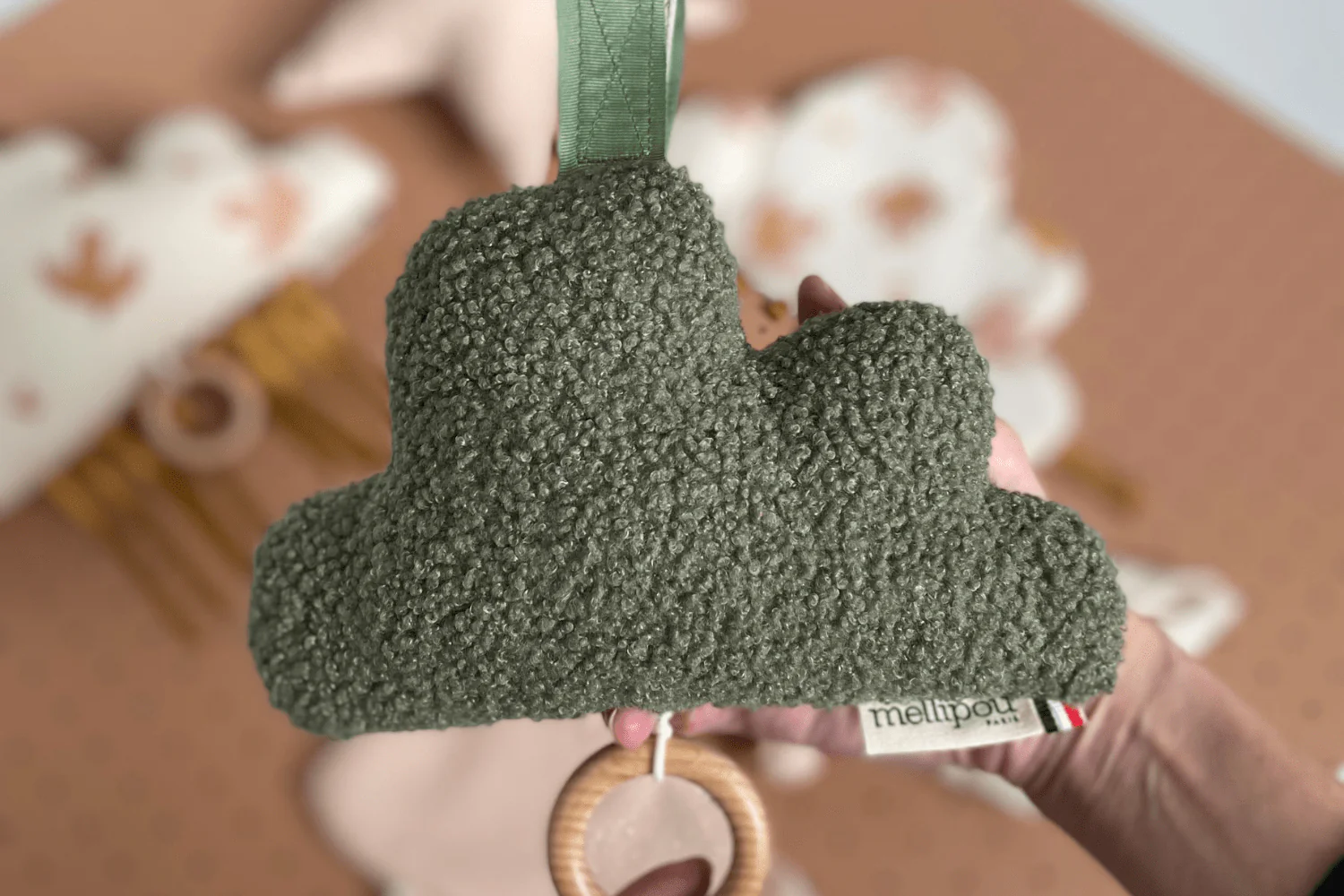 Mellipou – Mini nuage musical vert – Dirty Dancing »I’ve had the time of my life » – Image 3