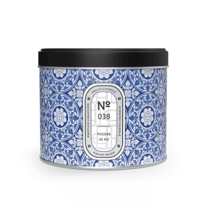 Hello Candle – Bougie métal – Poudre de Riz