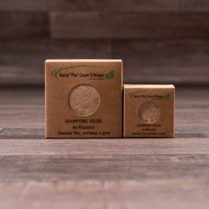 Natur&rsquo;mel – Shampoing solide au rhassoul – Cheveux fins à gras 90gr