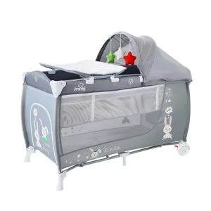 Parc lit lindo gris – Prima