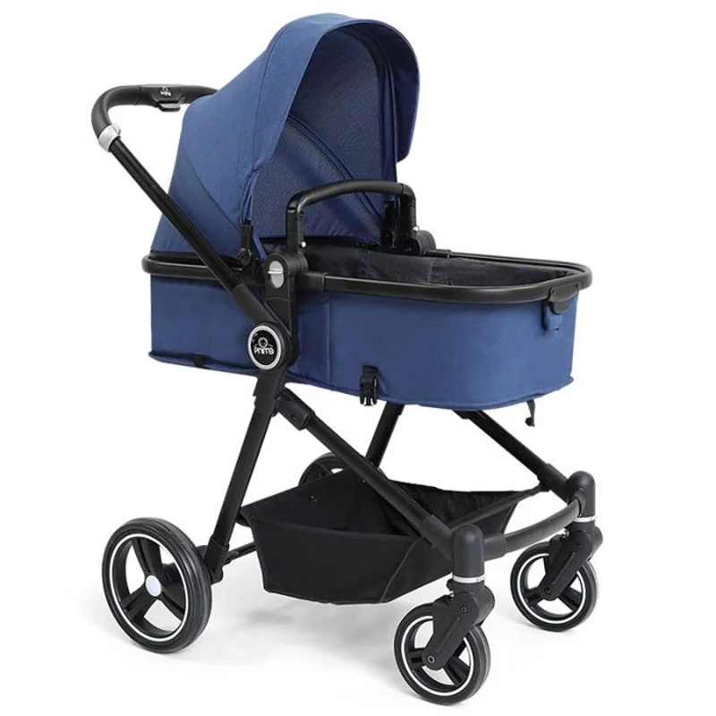 Poussette Duo Landau Amelia Bleu – Prima – Image 2
