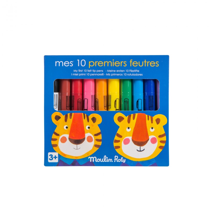 Moulin Roty – Mes 10 premiers feutres