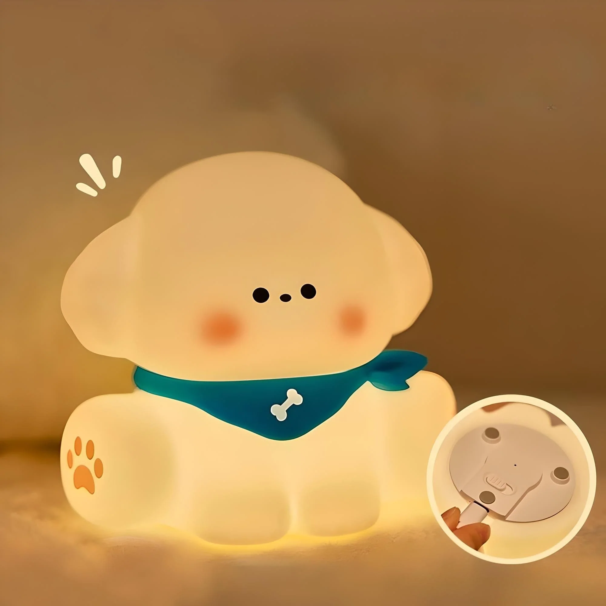 Veilleuse Chien Bébé Garçon – Image 4