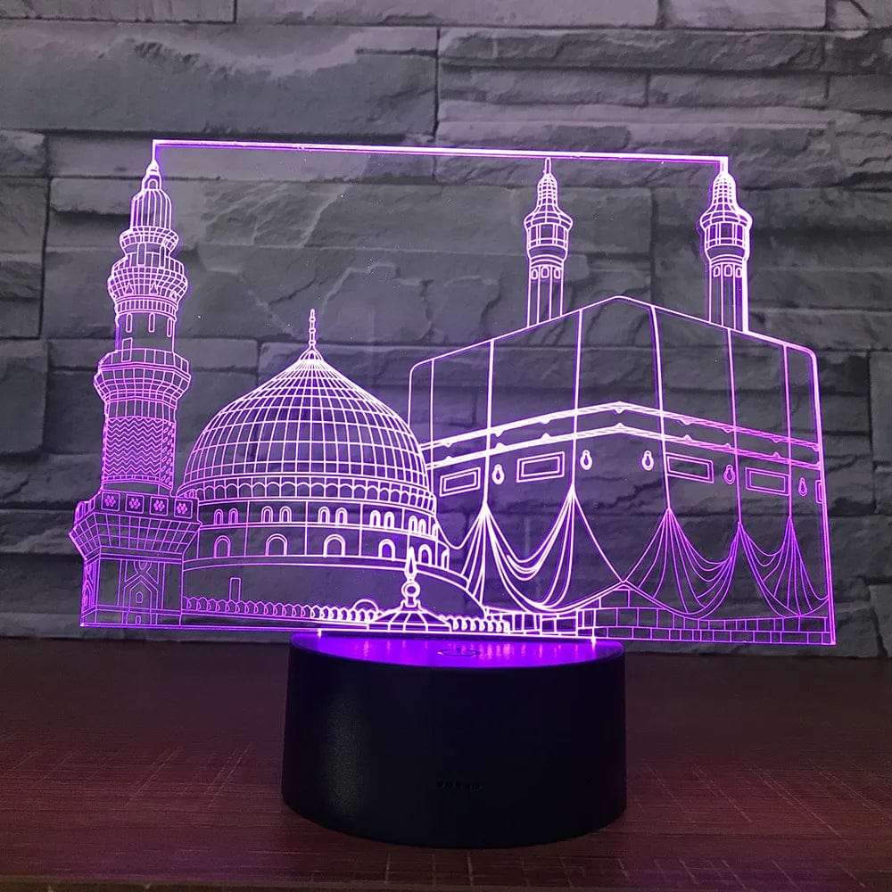 Veilleuse Coranique La Mecque 3D – Image 2